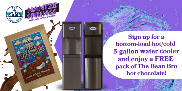 Get a free pack of Bean Bro Hot Chocolate when you sign up for new cooler account.